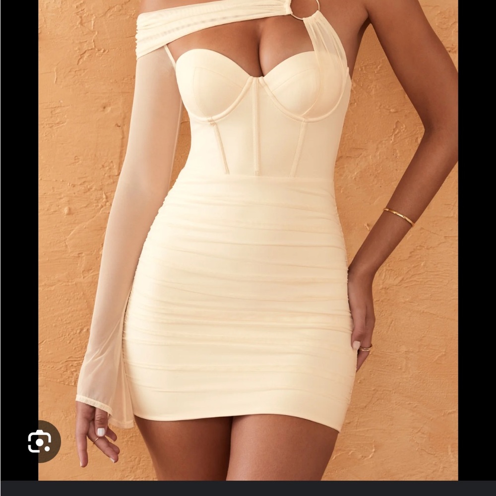 Oh Polly Cream Dress
